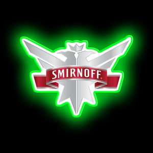 Smirnoff logo bar led light
