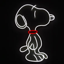 Load image into Gallery viewer, Snoopy neon light sign