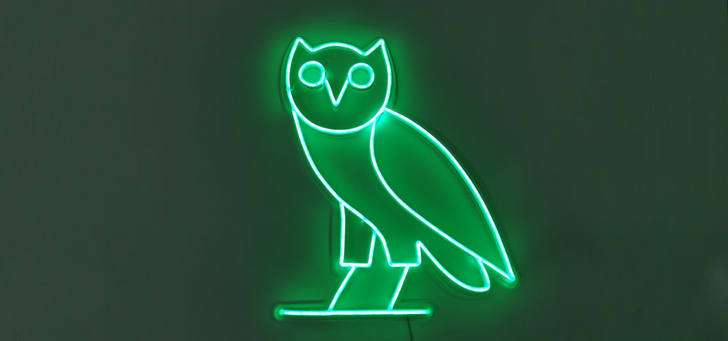 OVO owl neon led sign