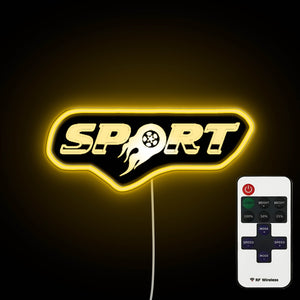 Sport C neon sign