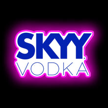 Load image into Gallery viewer, skyy vodka bar neon led sign