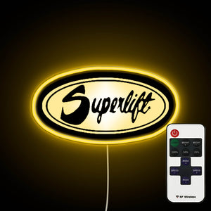 Superlift Logo neon sign