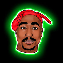Load image into Gallery viewer, TUPAC neon sign