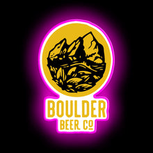 Load image into Gallery viewer, The Greats Boulder Lager Merch neon sign