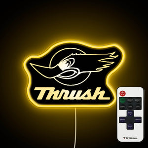 Thrush Logo neon sign