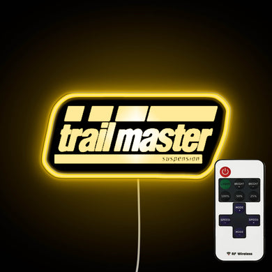 Trail Master Suspension neon sign