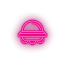 Load image into Gallery viewer, pink ufo led adventure alien astronomy outer space space space ship ufo neon factory