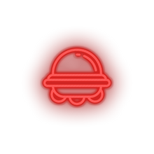 Load image into Gallery viewer, red ufo led adventure alien astronomy outer space space space ship ufo neon factory