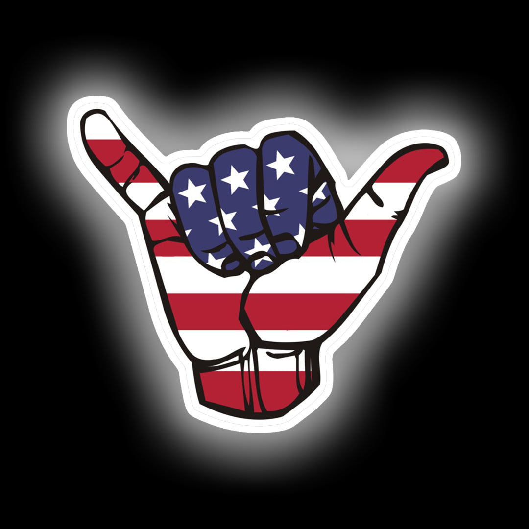 Usa Shaka Neon Sign – Neon Factory