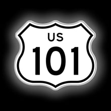 Load image into Gallery viewer, US Route 101 neon sign neon sign