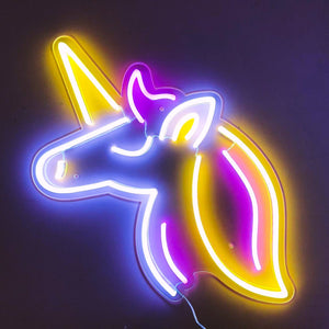 unicorn neon sign