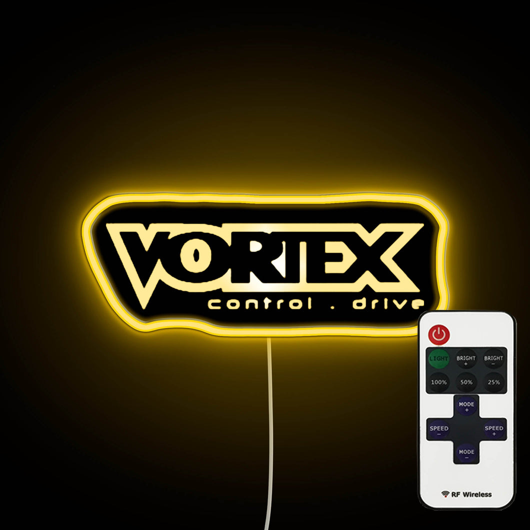 Vortex Logo neon sign