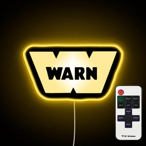 Warn Logo neon sign
