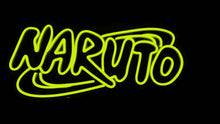 Load image into Gallery viewer, yellow naruto led sign