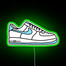 Load image into Gallery viewer, Af1 sneakers RGB neon sign green
