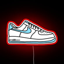Load image into Gallery viewer, Af1 sneakers RGB neon sign red
