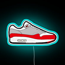 Load image into Gallery viewer, Air Max 1 OG RGB neon sign lightblue 