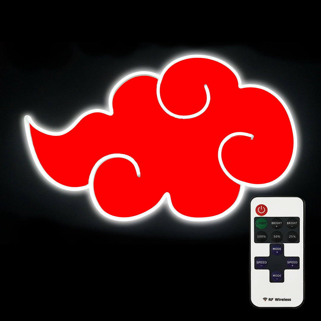 🛒naruto Akatsuki Cloud Neon Sign | Led – Neon Factory