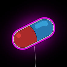 Load image into Gallery viewer, Akira pill RGB neon sign  pink