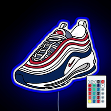 Load image into Gallery viewer, AM97 USA SNEAKERS RGB neon sign remote