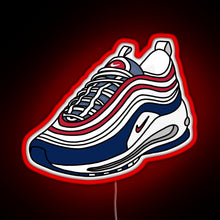Load image into Gallery viewer, AM97 USA SNEAKERS RGB neon sign red
