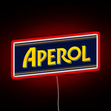 Load image into Gallery viewer, APEROL SPRITZ RGB neon sign red