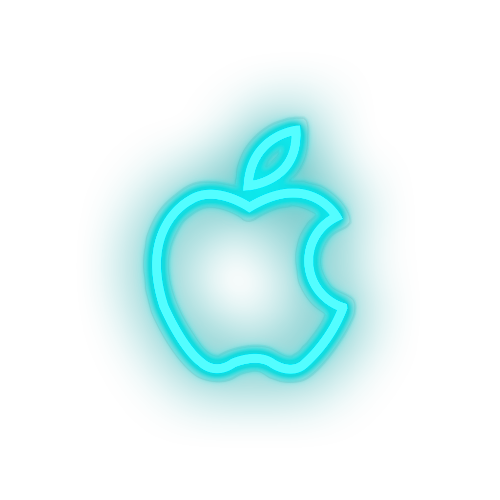 Apple Neon Sign - Brands And Social Led Neon Decor – Neon Factory