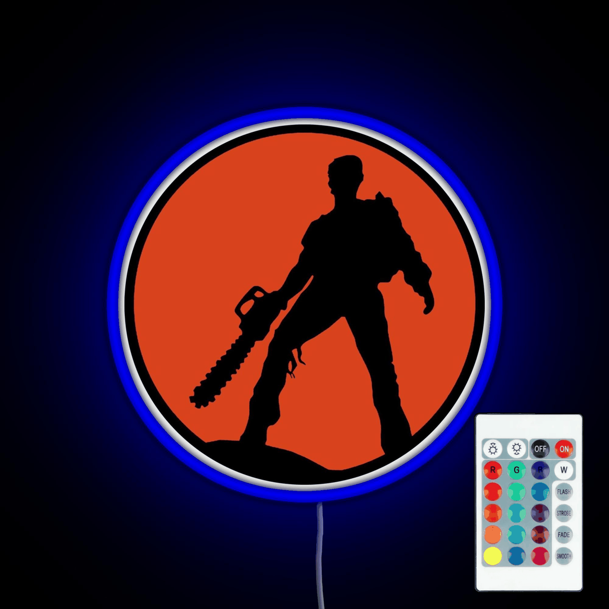 Ash vs The Evil Dead Red RGB neon sign