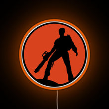 Load image into Gallery viewer, Ash vs The Evil Dead Red RGB neon sign orange