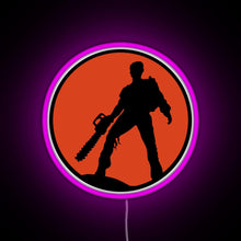 Load image into Gallery viewer, Ash vs The Evil Dead Red RGB neon sign  pink
