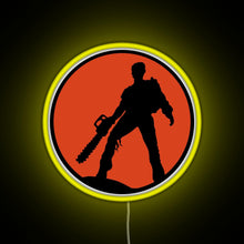 Load image into Gallery viewer, Ash vs The Evil Dead Red RGB neon sign yellow