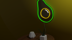 avocado light sign