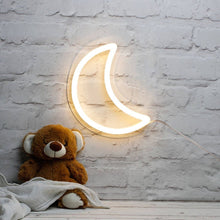 Load image into Gallery viewer, Moon neon sign factory for bedroom