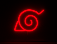 Load image into Gallery viewer, NARUTO Hidden Leaf Village Neon Sign