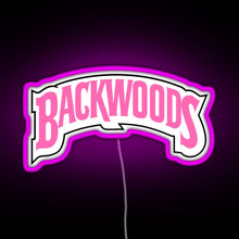 Load image into Gallery viewer, Backwoods pink RGB neon sign  pink