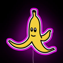 Load image into Gallery viewer, Banana RGB neon sign  pink