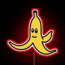 Load image into Gallery viewer, Banana RGB neon sign red