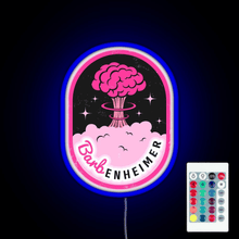 Load image into Gallery viewer, Barbenheimer RGB neon sign remote