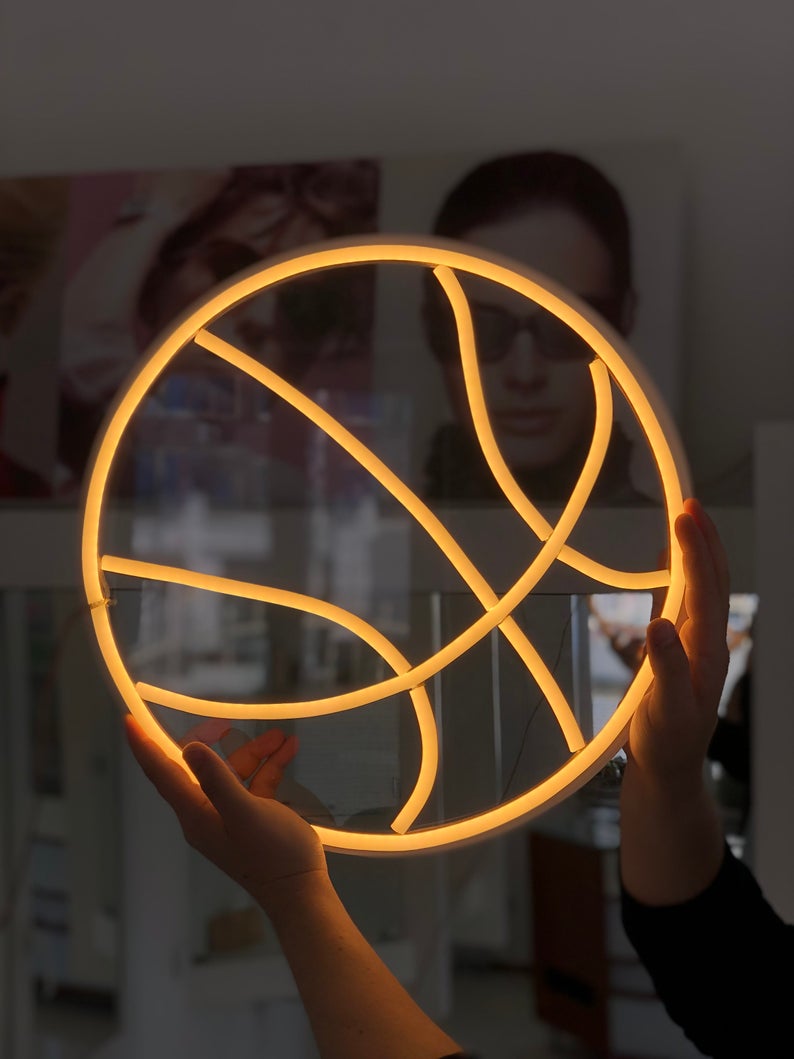 Led Basketball. Sign Basketball Neon Sign – Neon Factory