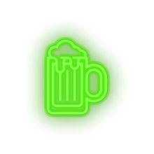 Load image into Gallery viewer, green beer_glass led alcohol amusement beer glass carnival circus drink parade neon factory