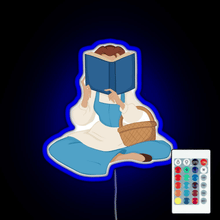 Load image into Gallery viewer, Belle Reading RGB neon sign remote
