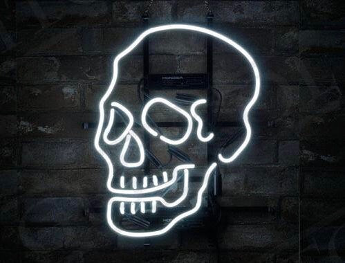 Skull cheap and durable custom led neon sign factory