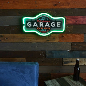 Big Daddy's  Garage Neon Sign