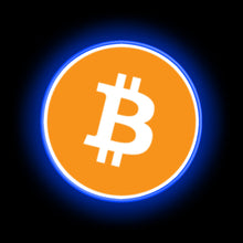 Load image into Gallery viewer, Bitcoin neon light