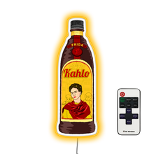 Load image into Gallery viewer, Bottle of Kahlo  Bar Bar Neon Sign