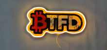 Load image into Gallery viewer, Bitcoin neon sign