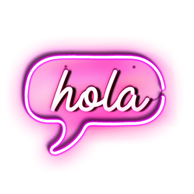 best hola sign neon led in spanish