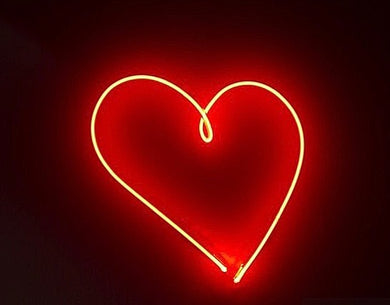 Heart color red - Eco friendly led neon sign