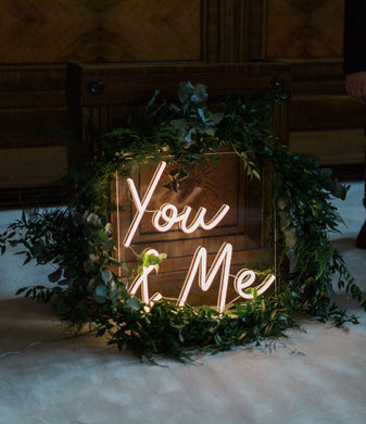 You and Me - custom neon flex led factory