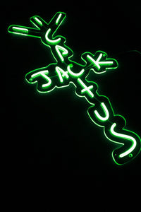 Cactus jack neon light by travis scott